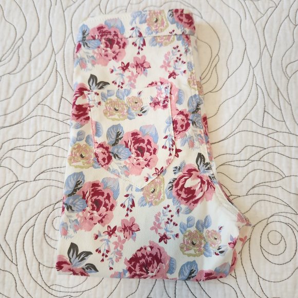 [24/28] Women's Floral Print Asos Denim Jeans - Picture 1 of 10